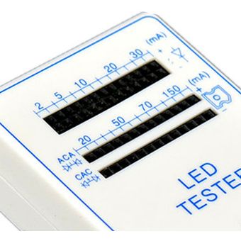 2-150MA Mini práctico probador de caja de prueba LED para lámpara de d 