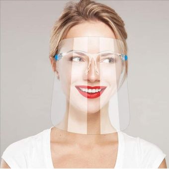 Caretas transparentes con outlet lentes