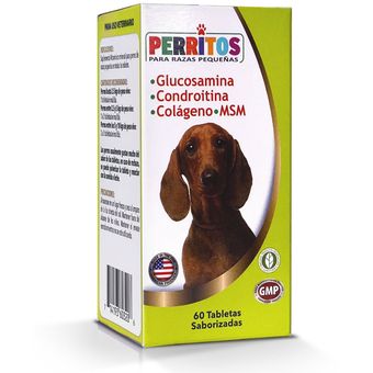 Perritos Vitaminas Glucosamina Condroitina Colágeno MSM GENERICO