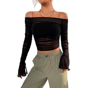 Crop Top Tiras Ropa Mujer Moda  Linio Colombia - GE063FA03AXA7LCO