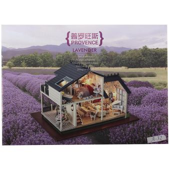 Colección global Casa de muñecas Kit de bricolaje en miniatura Cas - 