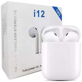 Audífonos Earbuds Manos Libres Bluetooth i12 Tws Inalámbrico Premium