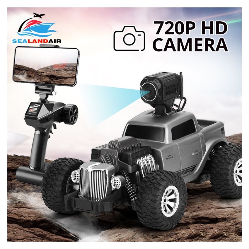 auto de juguete con camara