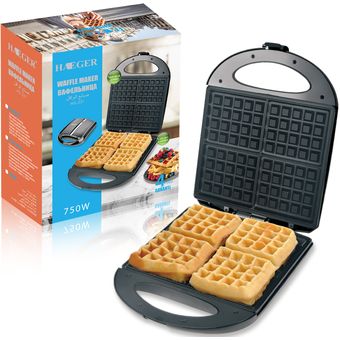 Waflera Sandwichera Maquina Para Hacer Waffles Wafleras 750w