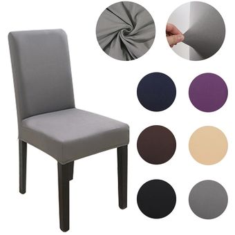 #Purple Funda de tela para silla de comedor,cubierta Espalda alta para silla de sala de estar,cocina,sofá y sillones 