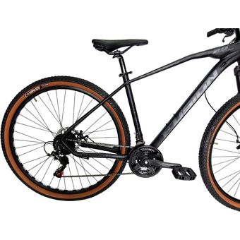 Bicicleta Fusion Korbin Rin 29 Aluminio mec nica 24 vel negro gris