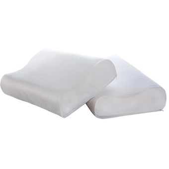 Almohada Cervical En Memory Viscoelastico Set X 2