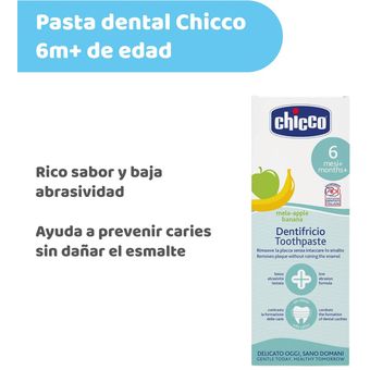 Pasta dental para bebés Chicco
