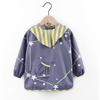 Baberos de algodón a la moda para beb #Blue Star With Bib 