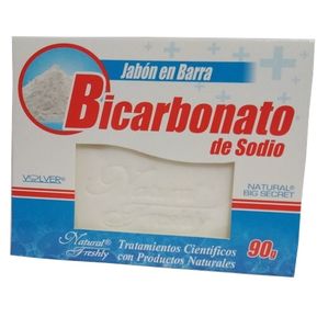 Jabon Aclarador y Exfoliante de Bicarbonato de Sodio 90g