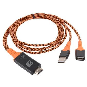 Pendiente Óptima Cornualles compatible con HDMI nylon trenzado de cables USB hembra a macho cable  adaptador HDTV | Linio Colombia - GE063EL0PZOMGLCO