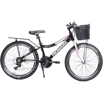 Bicicleta monark best sale aro 24 mujer