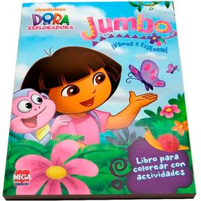 Dora La Exploradora Botas Y Sus Amigos Libro Para Colorear