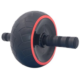 Rodillo de la rueda abdominal Fitness Gym no rebote equipo del ejercicio neutral de caucho natural de formación básica de entrenamiento 
