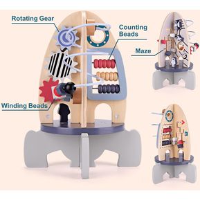 Cohete Espacial Multifunciones Montessori