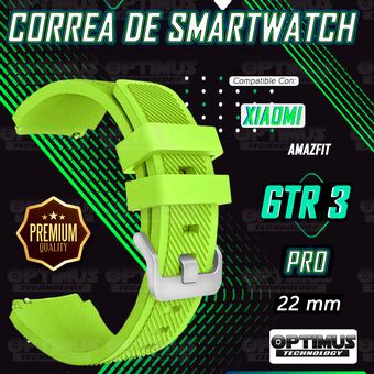 Correa de goma a Rayas para reloj Xiaomi Amazfit GTR 3 Pro