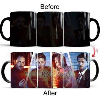 Copa De Café Sobrenatural 350 Ml De Taza De Cerámica Taza De 