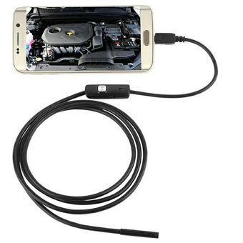 Camara Endoscopio Para Celular Y Pc Usb Android 6 Led 5 Mts GENERICO