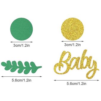 Confeti Decorations Sabio Letter infantil para ducha infantil Género Revelar 