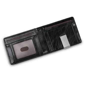 billetera Campbell antimagnético anti-RFID titular de la tarjeta de la 