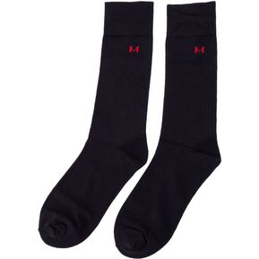 Medias basicas negro largas mh socks