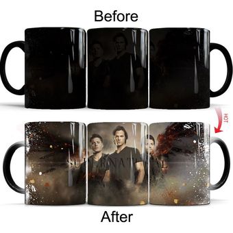 Copa De Café Sobrenatural 350 Ml De Taza De Cerámica Taza De 