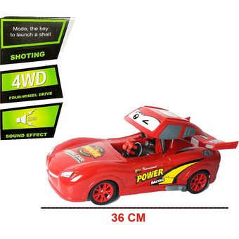 Carro control remoto rayo mcqueen grande lanza dardos 2 4 Ghz