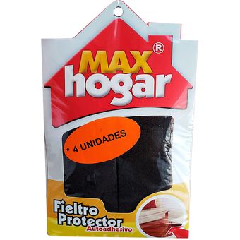 Fieltro Protector Autoadhesivo Para Muebles Max Hogar Café. - Home