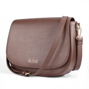 OUTADO Bolso de hombro de cuero elegante de moda duradero con correa de hombro 