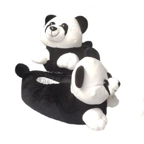 Pantuflas Babuchas Panda Niños y Adultos