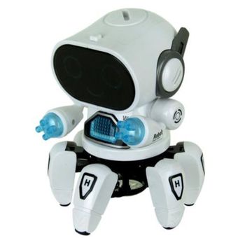 Robot Inteligente Con Luz y Música Junglatoys