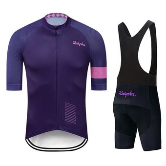 #Bib Shorts suit 3 juego de Ciclismo para hombre Ciclismo Jersey ropa de bicicleta de manga corta Kit Mtb bicicleta de triatlón Uniforme Maillot Ciclismo 