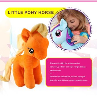 Cute Little Pony Horse Muñeca suave de peluche de juguete Niños Regalo 