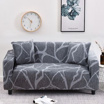Funda para sofá de algodón con patrón cruzado,funda elástica para sofá,sala de estar,mascotas,1234 asientos,1 ud. #Pattern 15 