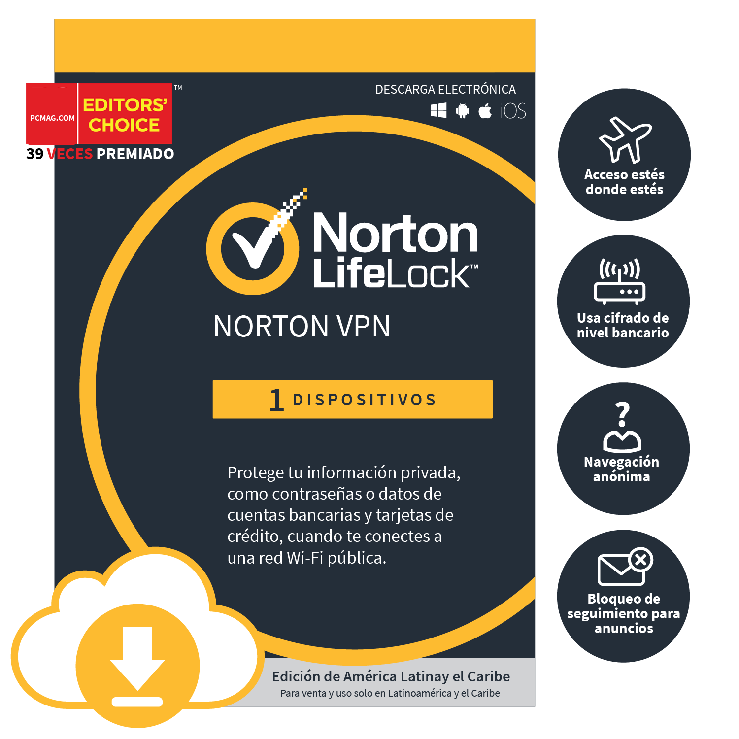 Norton Secure Vpn Para 1 Dispositivo