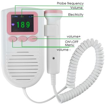 FD-03 Detector portátil ultrasónico Doppler fetal 