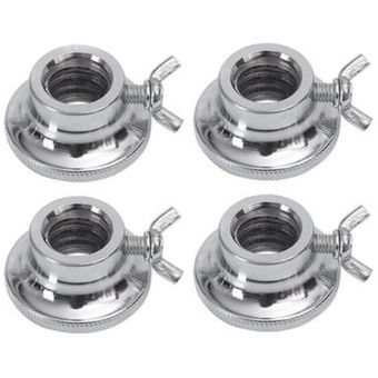 4 Uds 2,5 cm tuercas hexagonales de doble bloqueo tornillo de hierro f 