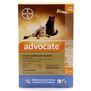 Advocate Gatos Spot On Pipeta Pulgas Acaros Sarna 0 - 4kg