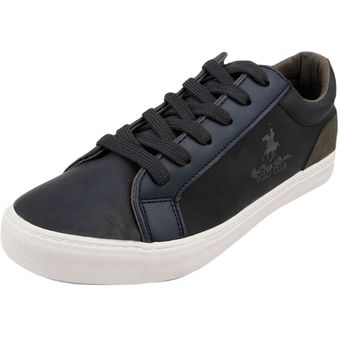 tenis polo negro hombre