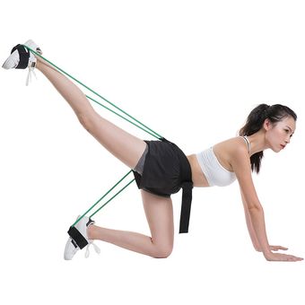 Multi-función Fitness cuerda banda de resistencia de deportes Yoga e 