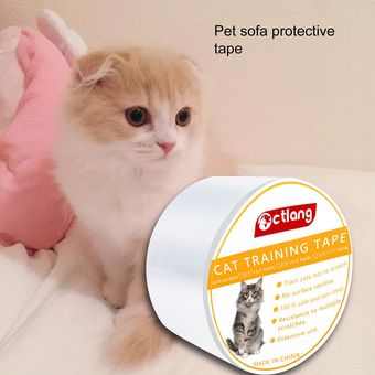 Transparentes 4 pulgadas de ancho Cinta de Protección mascota Muebles Sofá resistente a los arañazos cinta Entrenamiento del gato 