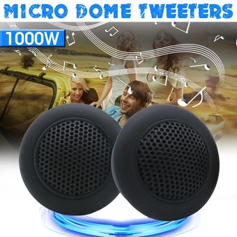 MECO 2Pcs 1000W Vehículo Tweeters Audio para automóvil Par d 