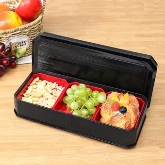 Japonés cajas Bento Box Lunch portátil Sushi Vajilla Alimentación contenedor de almacenamiento 