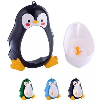 Orinal portatil para niños Pinguino Praktiplas