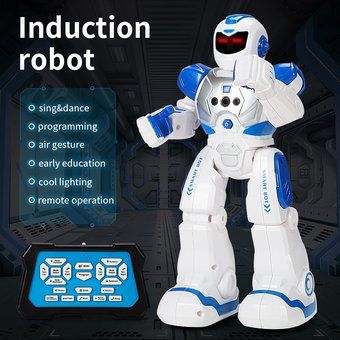 Robot de control remoto inteligente para niños Robot programable 