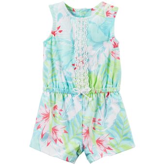 Compra Enterizo Romper Hawaiano 1 Pieza Carter S Para Bebe Nina De