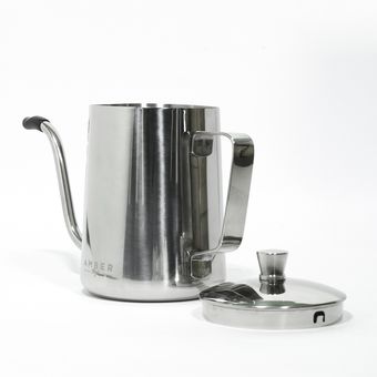 Kit de Café Tetera Hervidor Eléctrico + Tetera Cuello Cisne 600 ml