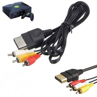 GENERICO Cable Av Audio Y Video Rca Para Xbox 360