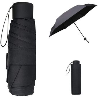 Sombrilla De Bolsillo Mini Paraguas Pequeña Mujer Hombre