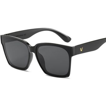 Gafas de sol cuadradas grandes retro Gran marco femeninomujer Gafas de sol cuadradas grandes retro Gran marco femeninomujer